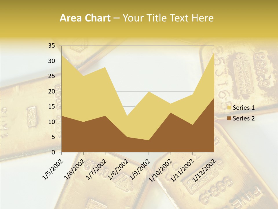 Photography Hires Gold Biscuits PowerPoint Template