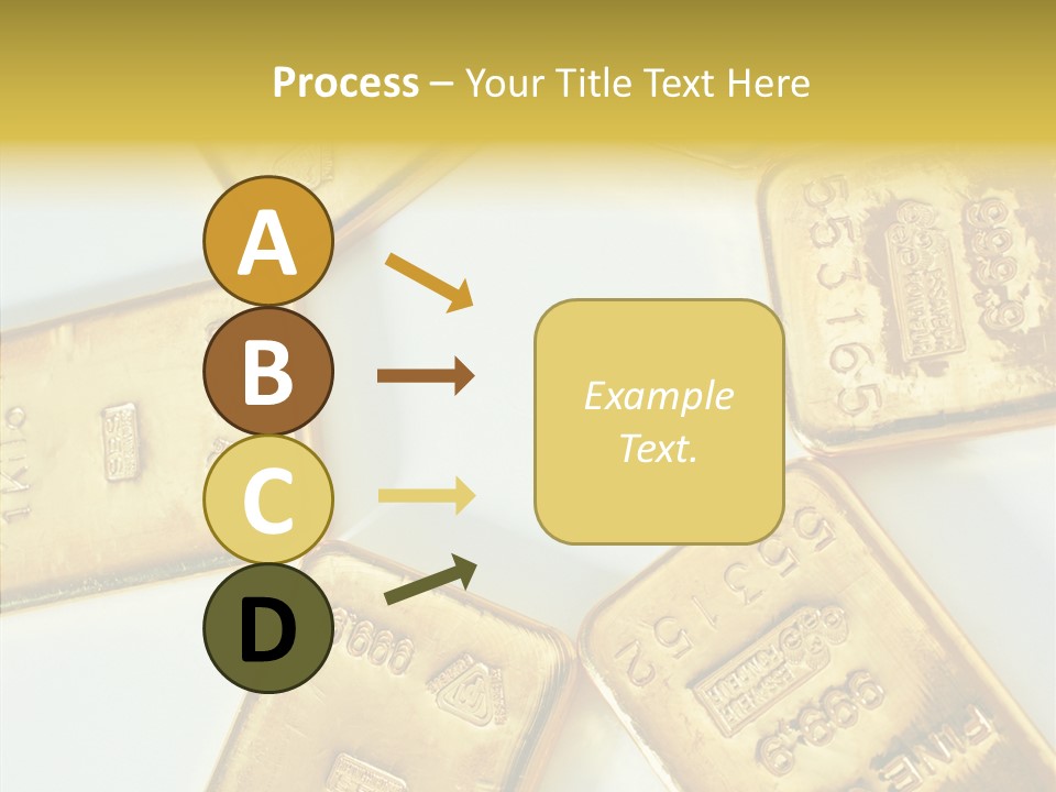 Photography Hires Gold Biscuits PowerPoint Template