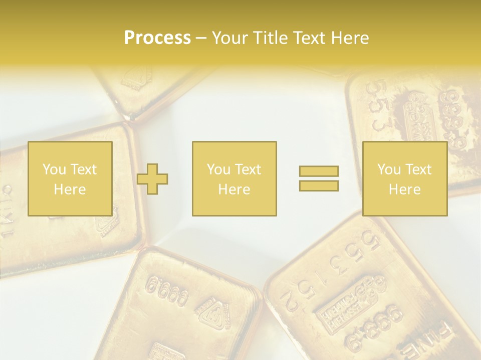Photography Hires Gold Biscuits PowerPoint Template