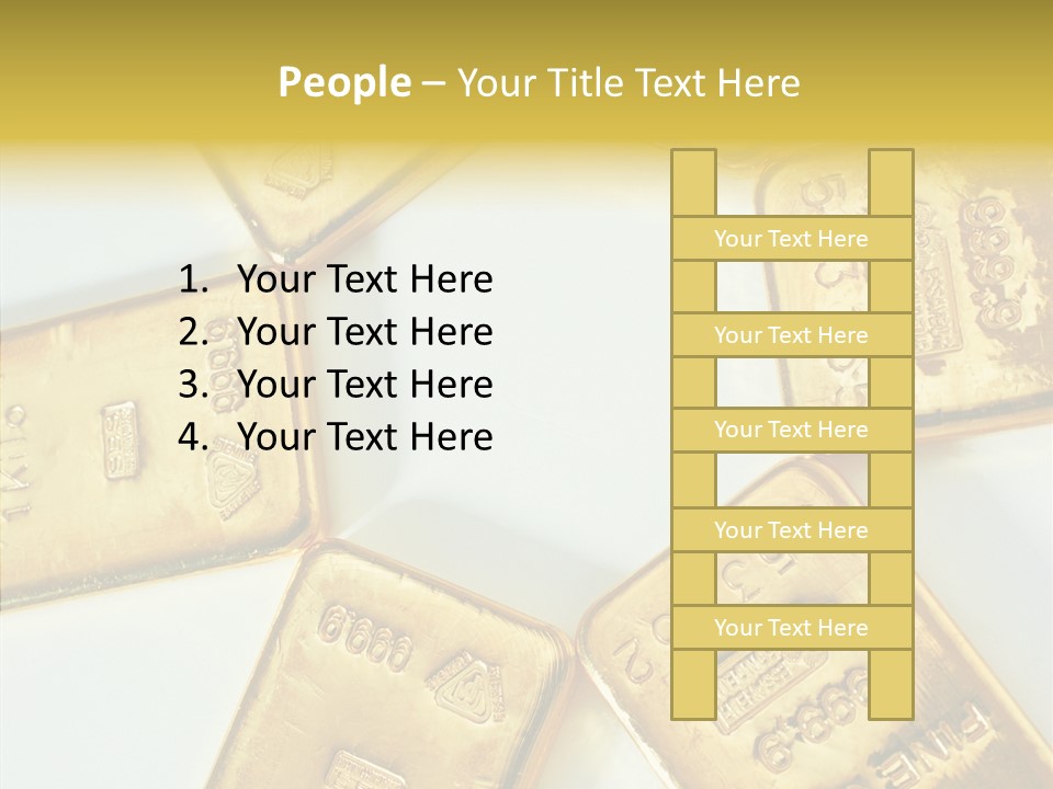 Photography Hires Gold Biscuits PowerPoint Template