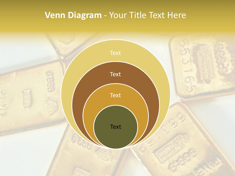 Photography Hires Gold Biscuits PowerPoint Template