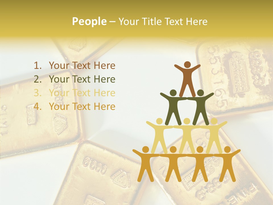 Photography Hires Gold Biscuits PowerPoint Template