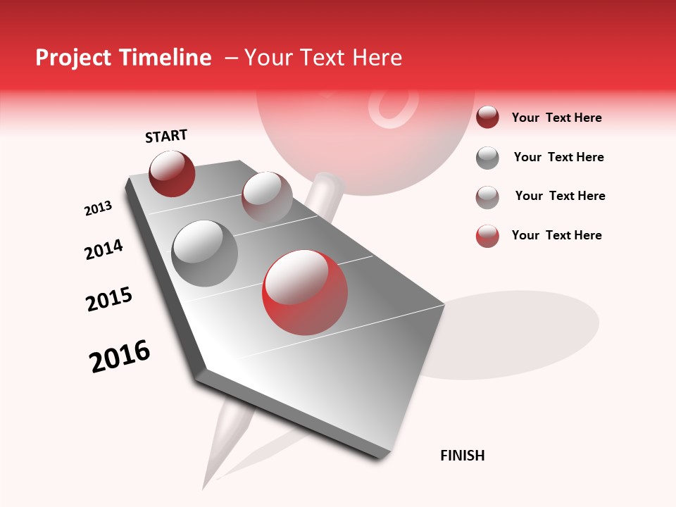Risk Trend Statistic PowerPoint Template