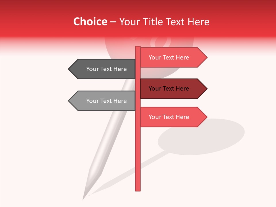 Risk Trend Statistic PowerPoint Template