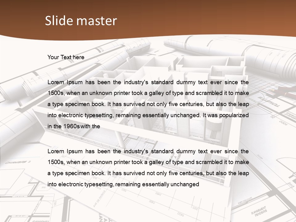 Chalet Family Asylum PowerPoint Template