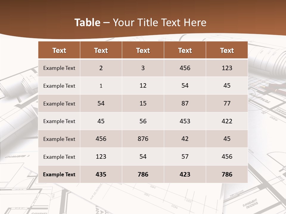 Chalet Family Asylum PowerPoint Template