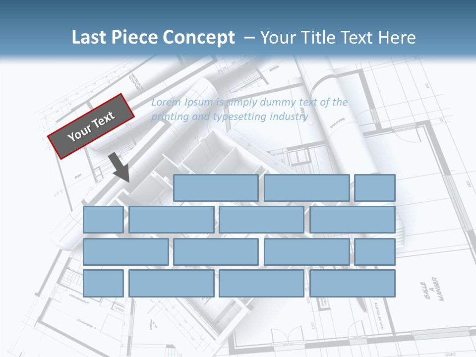 Future Draw Roof PowerPoint Template