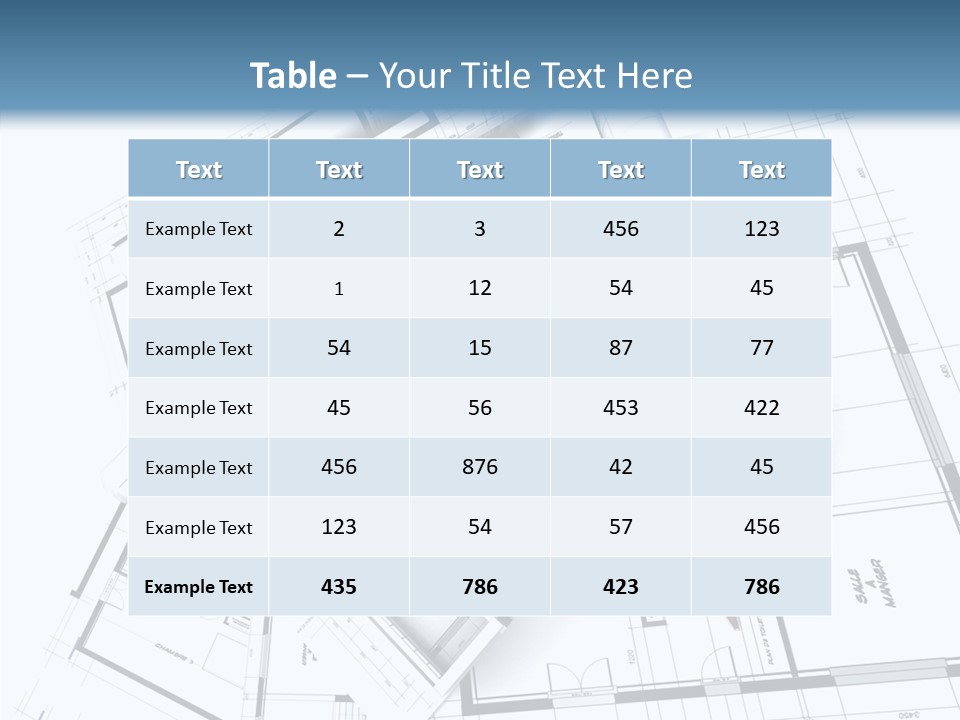 Future Draw Roof PowerPoint Template