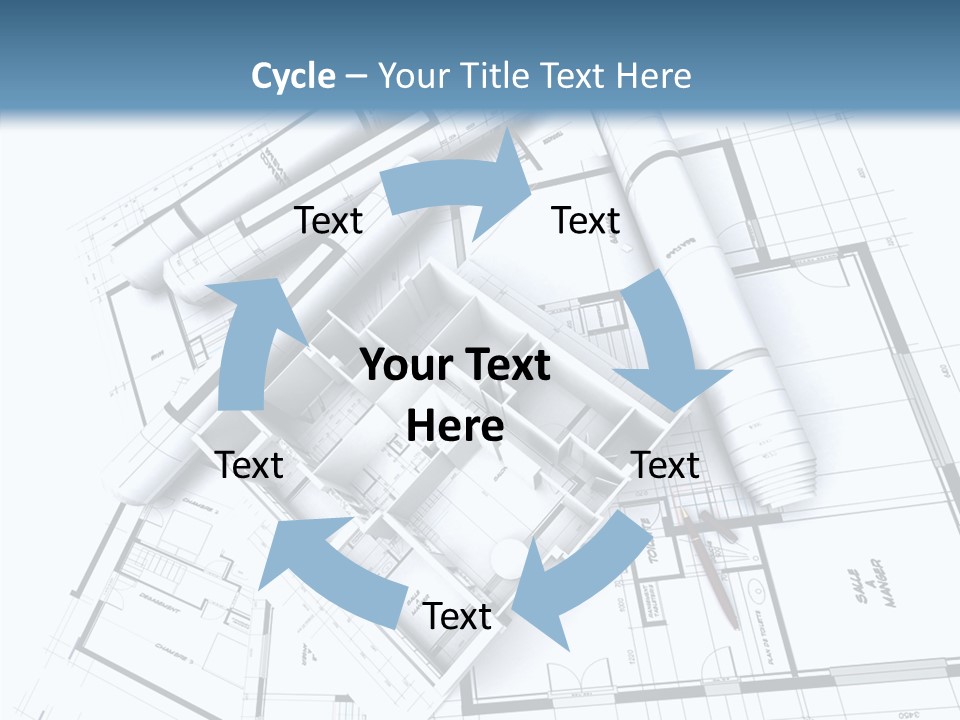 Future Draw Roof PowerPoint Template