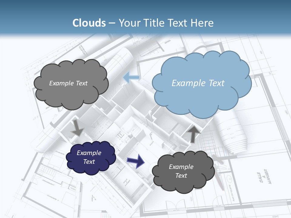 Future Draw Roof PowerPoint Template
