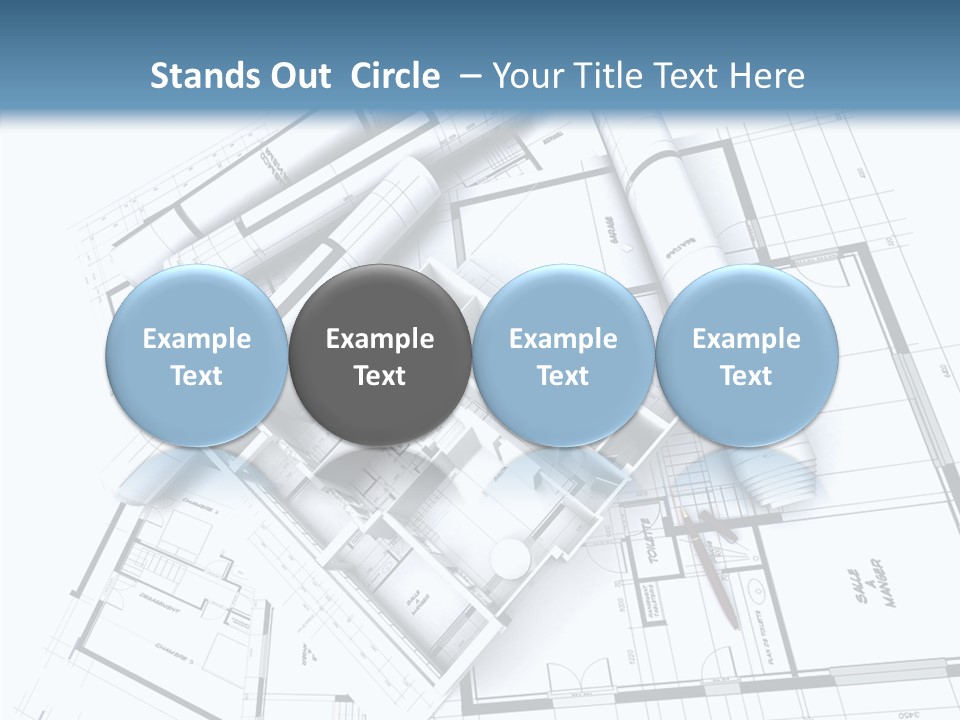 Future Draw Roof PowerPoint Template