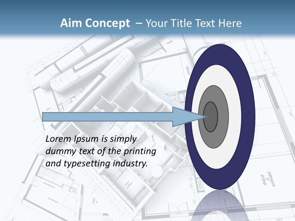 Future Draw Roof PowerPoint Template