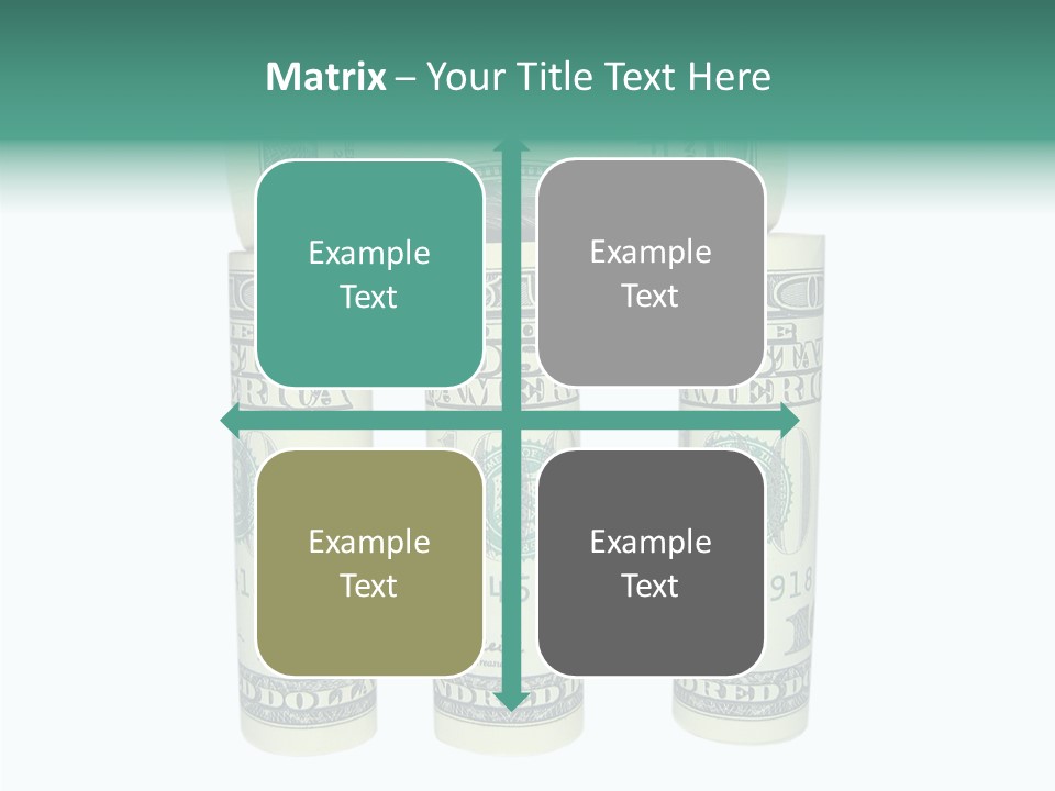 Banknote Rate Dry PowerPoint Template