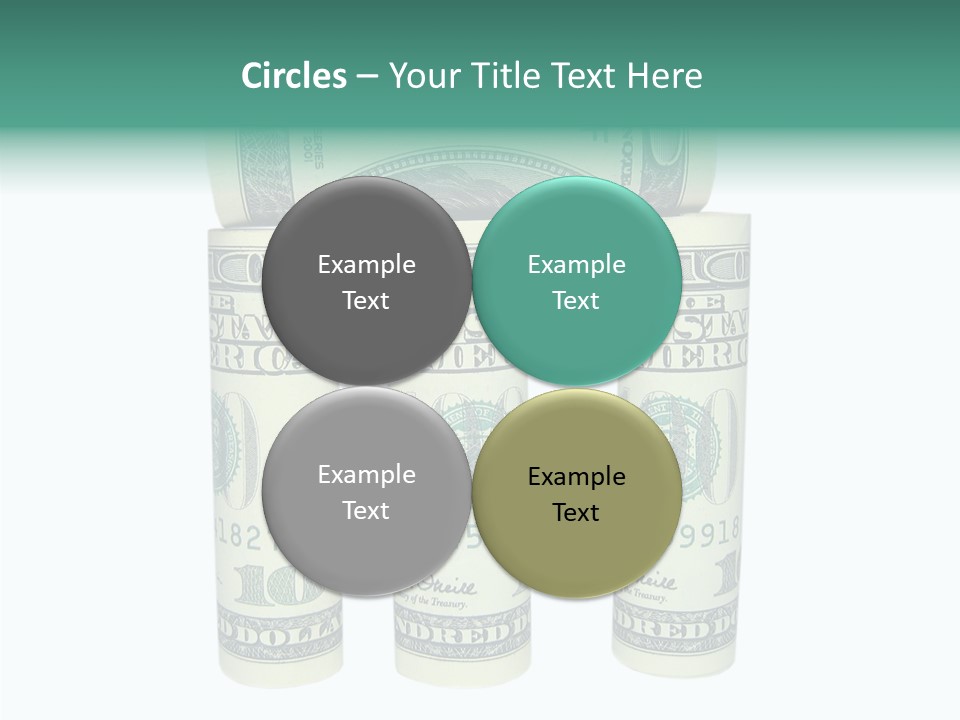 Banknote Rate Dry PowerPoint Template