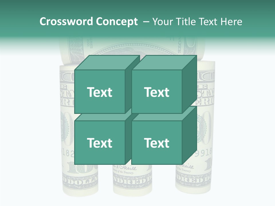 Banknote Rate Dry PowerPoint Template