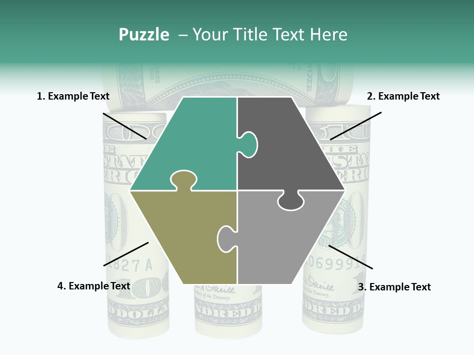 Banknote Rate Dry PowerPoint Template