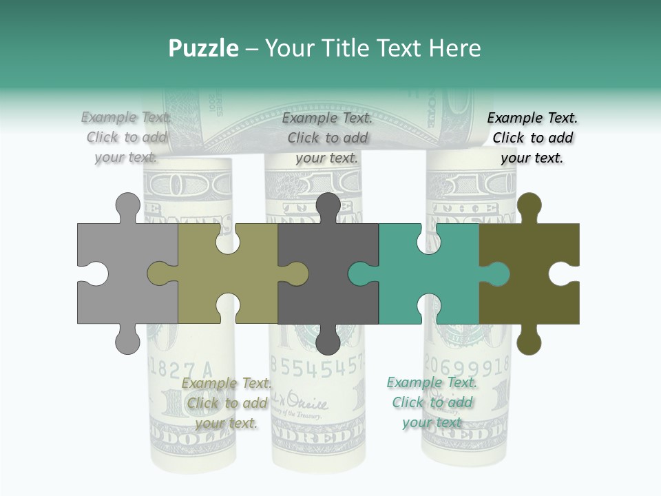 Banknote Rate Dry PowerPoint Template