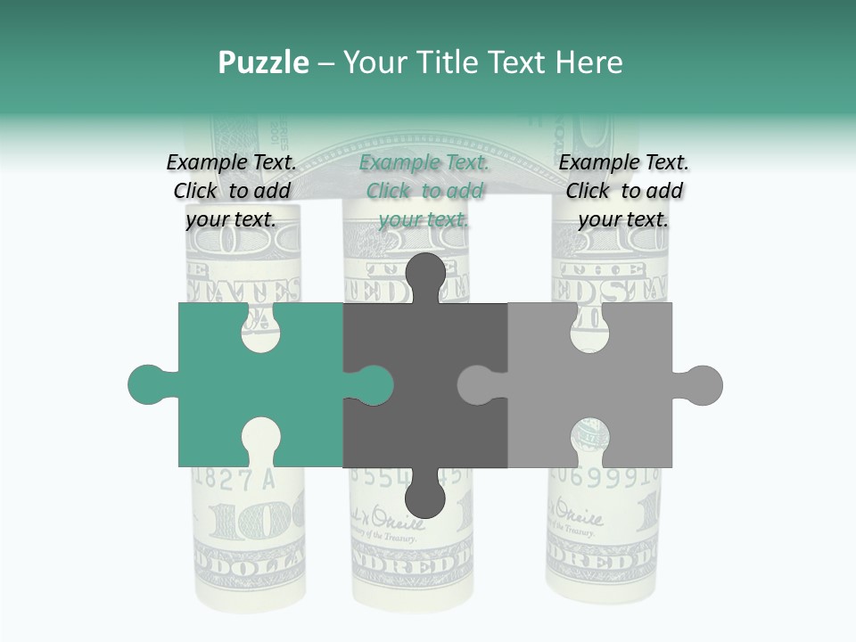 Banknote Rate Dry PowerPoint Template