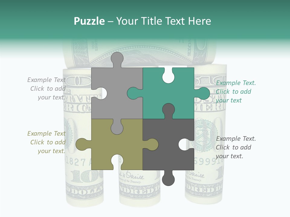 Banknote Rate Dry PowerPoint Template