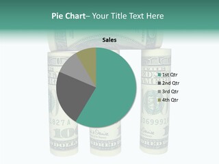 Banknote Rate Dry PowerPoint Template