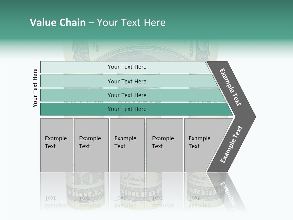 Banknote Rate Dry PowerPoint Template