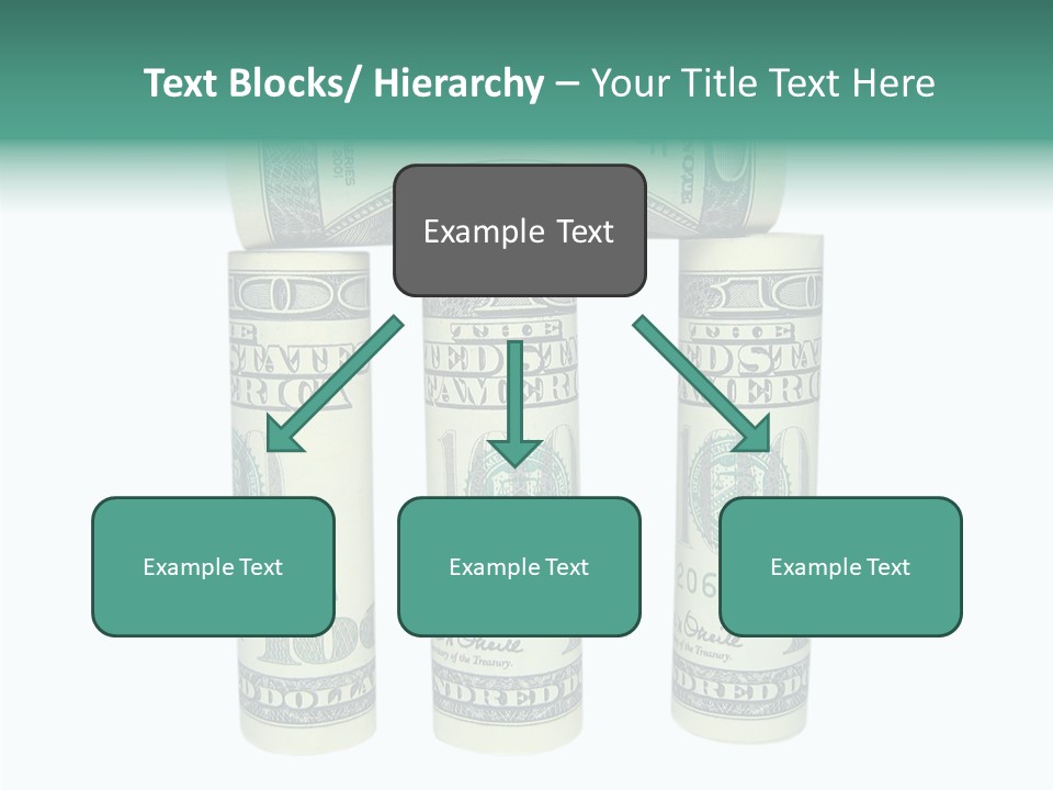 Banknote Rate Dry PowerPoint Template