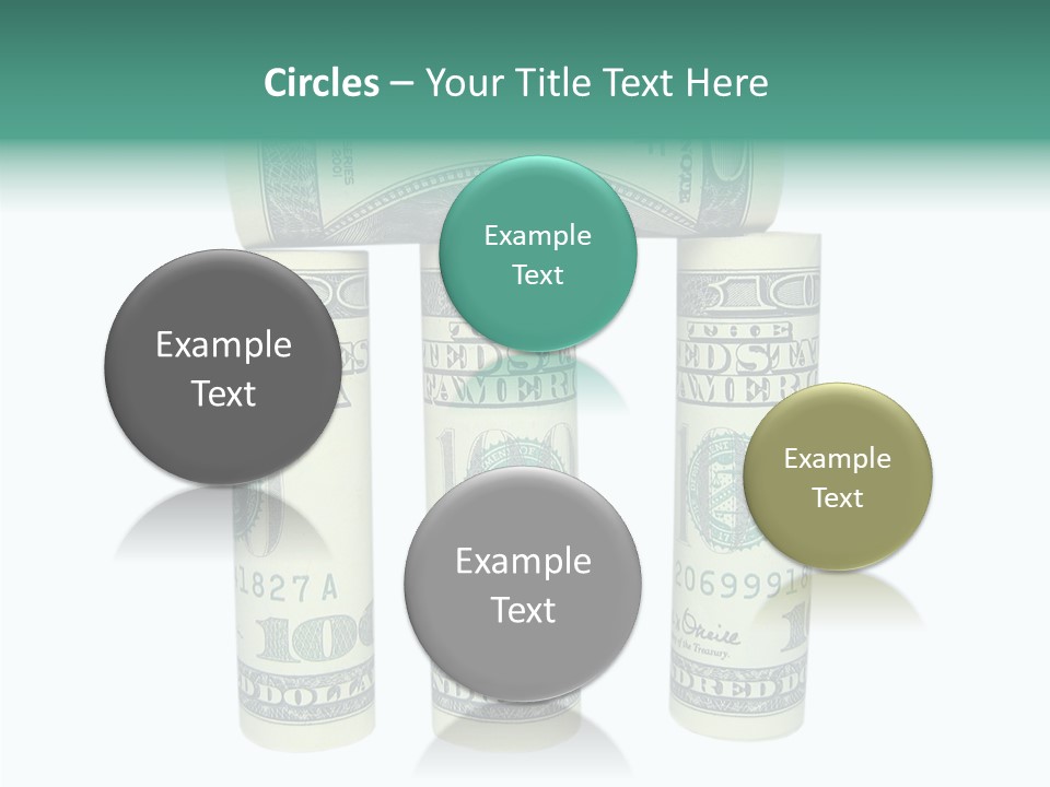 Banknote Rate Dry PowerPoint Template