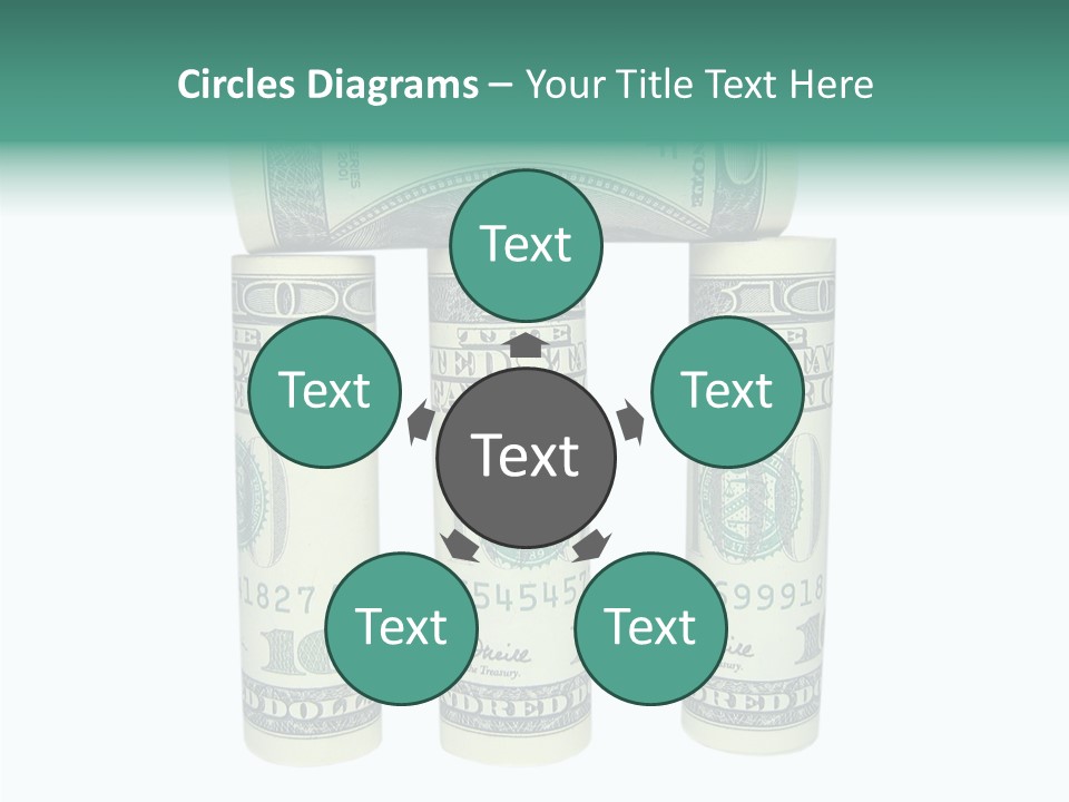 Banknote Rate Dry PowerPoint Template