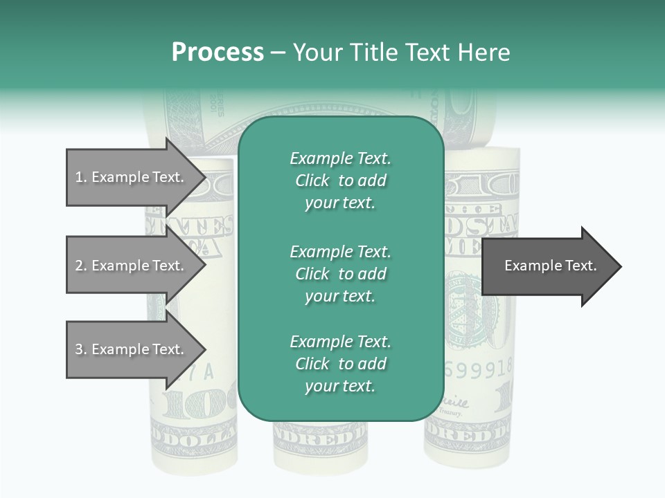 Banknote Rate Dry PowerPoint Template