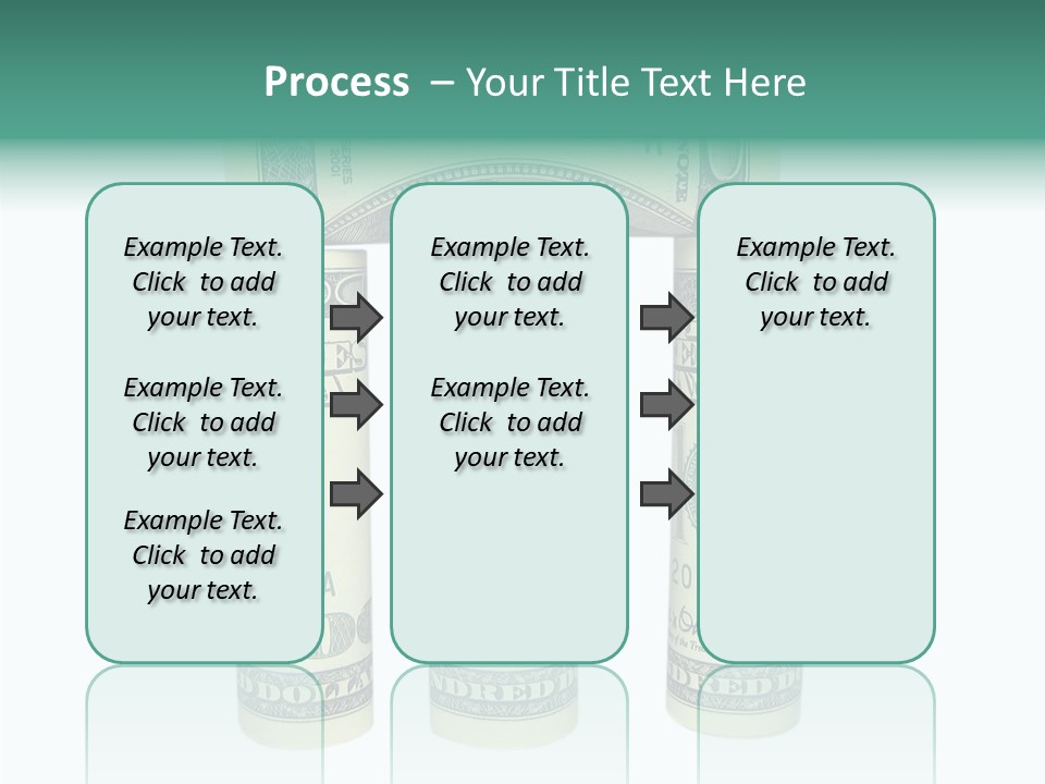 Banknote Rate Dry PowerPoint Template