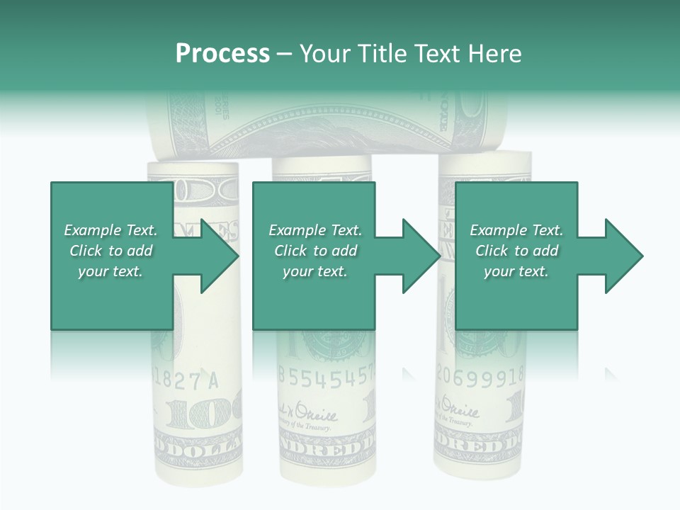 Banknote Rate Dry PowerPoint Template