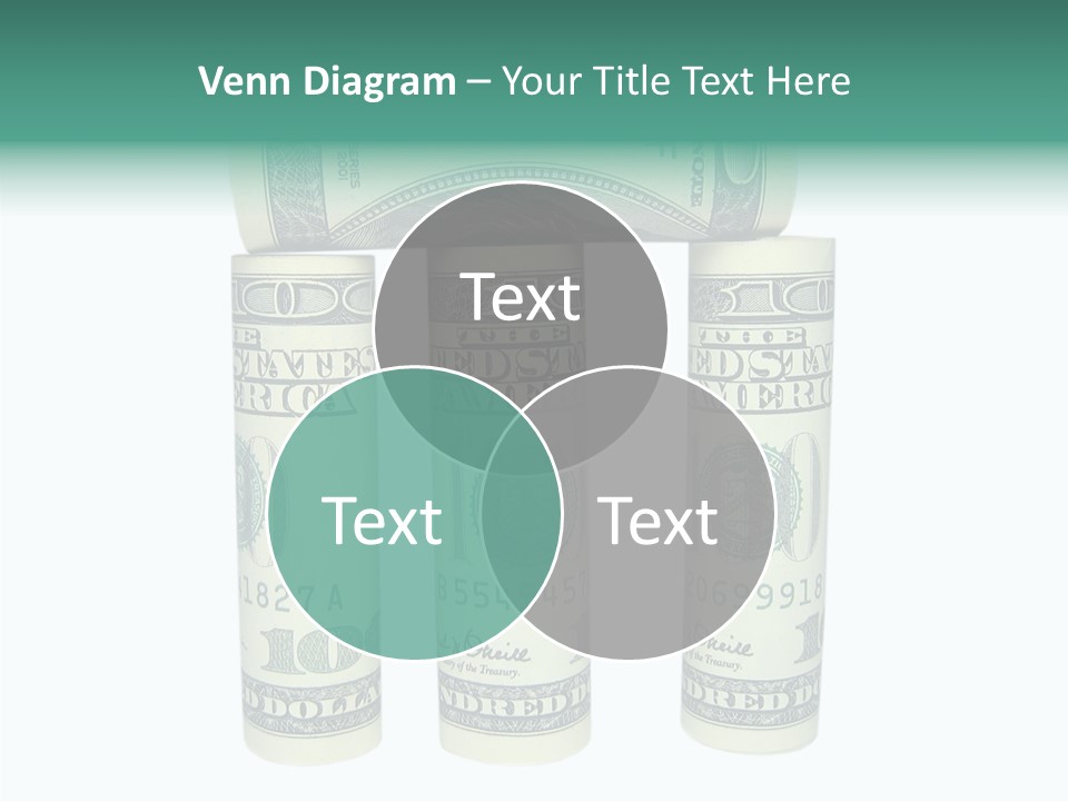 Banknote Rate Dry PowerPoint Template