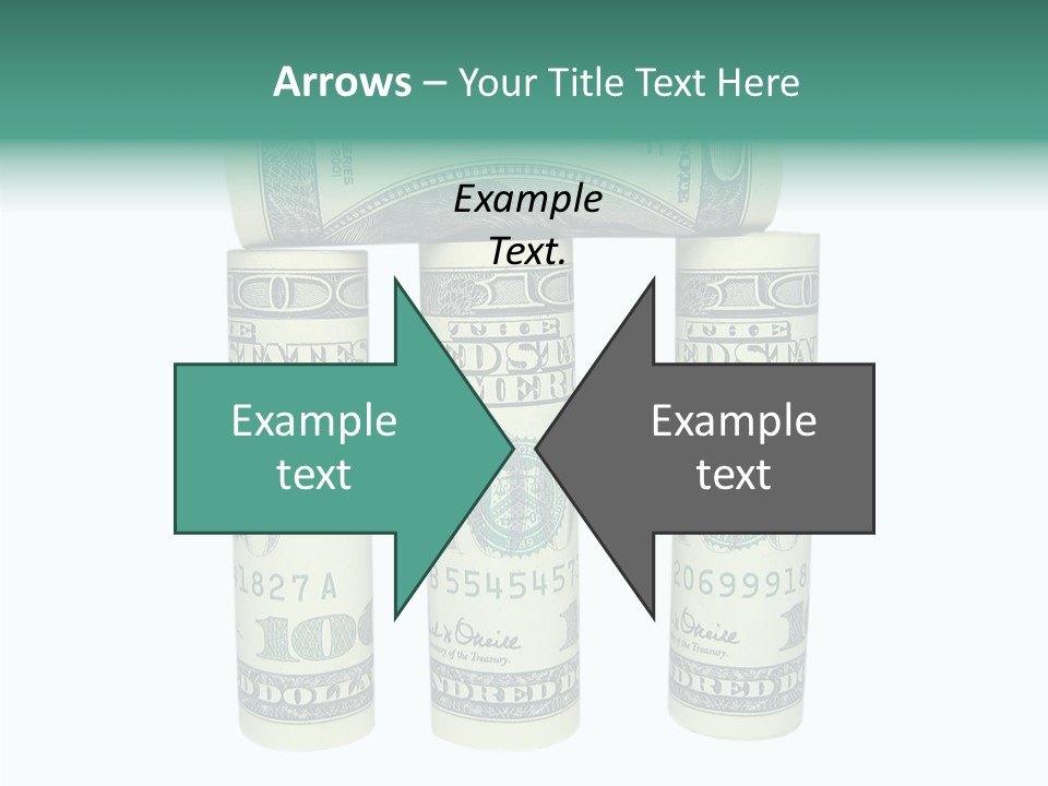 Banknote Rate Dry PowerPoint Template