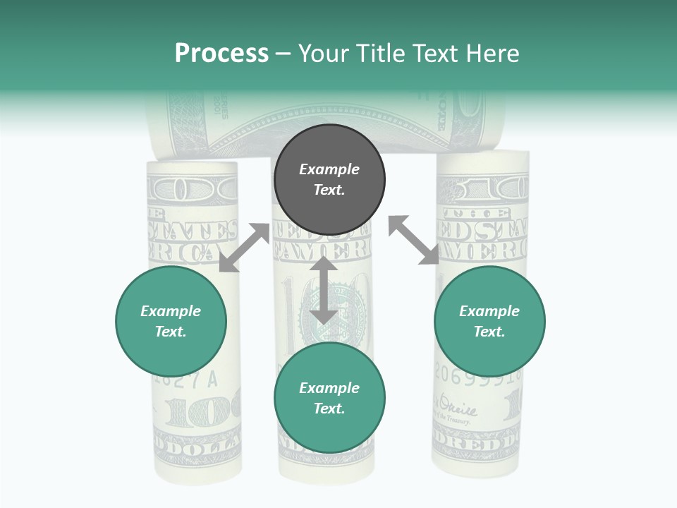 Banknote Rate Dry PowerPoint Template