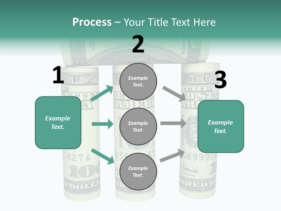 Banknote Rate Dry PowerPoint Template