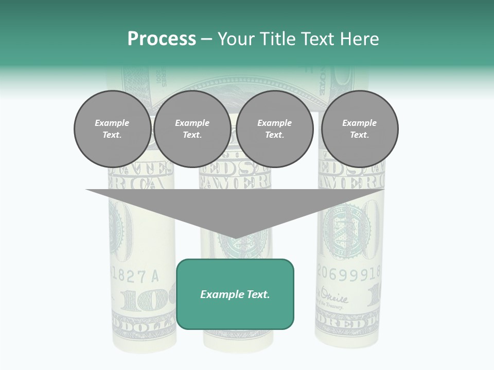 Banknote Rate Dry PowerPoint Template
