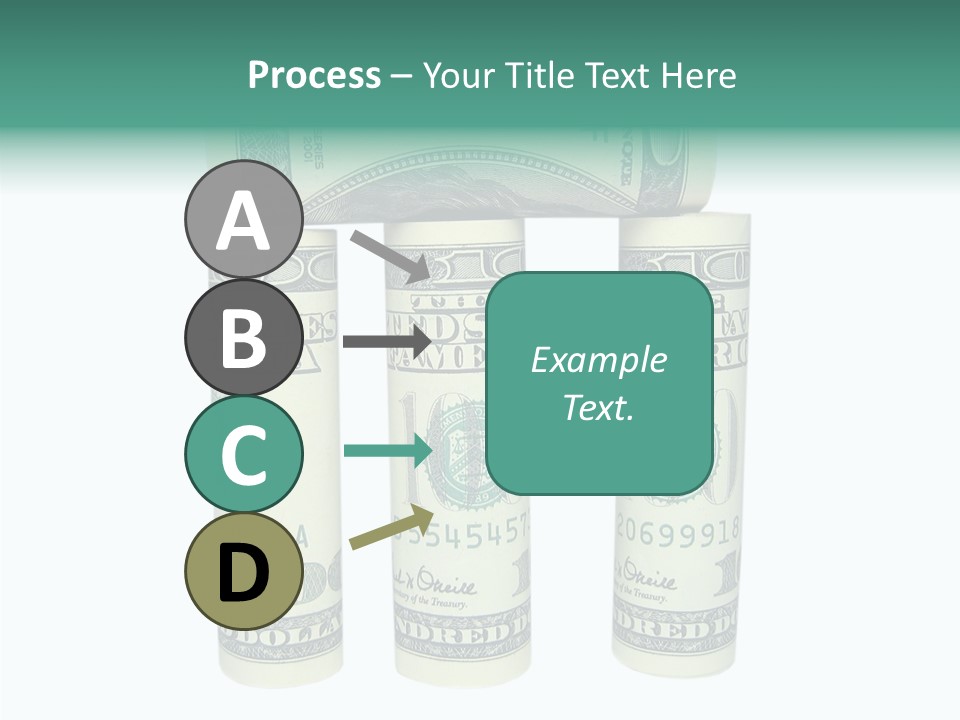 Banknote Rate Dry PowerPoint Template