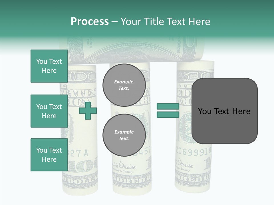 Banknote Rate Dry PowerPoint Template