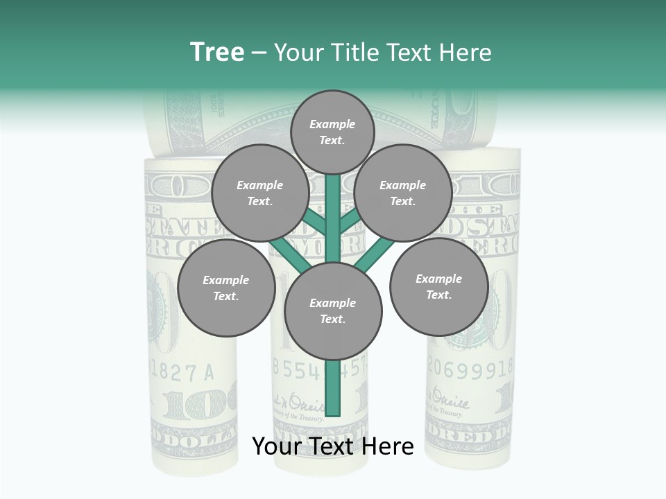 Banknote Rate Dry PowerPoint Template