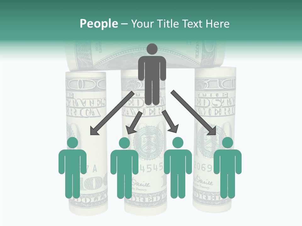 Banknote Rate Dry PowerPoint Template