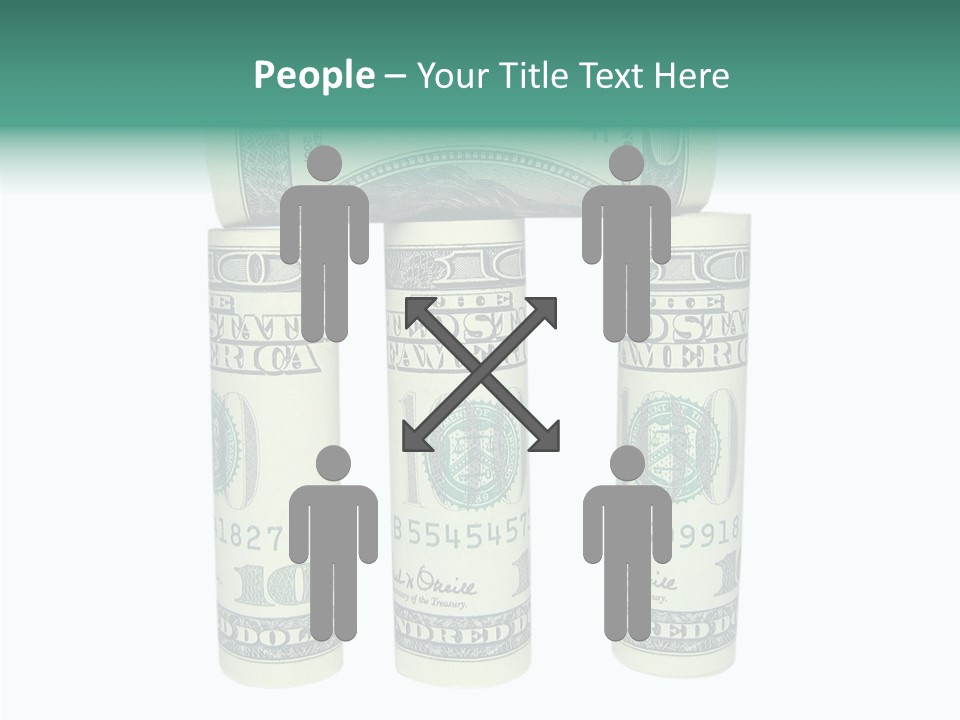 Banknote Rate Dry PowerPoint Template