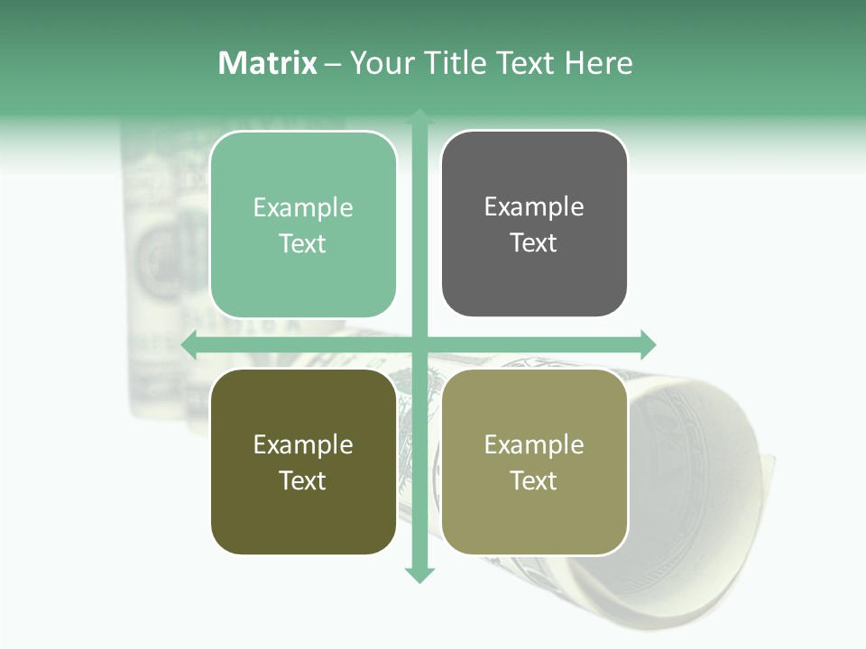 Currency Price Pen PowerPoint Template