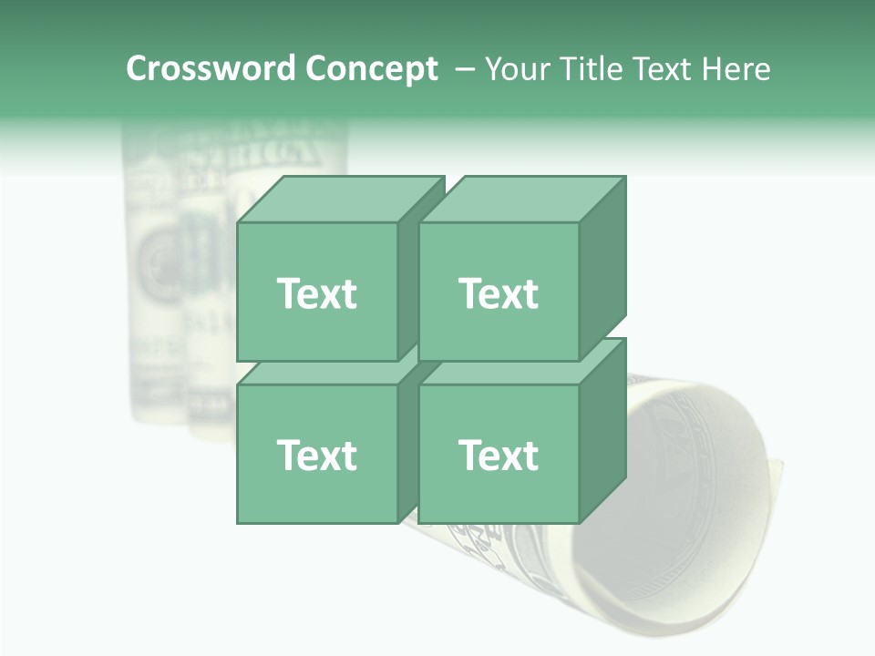Currency Price Pen PowerPoint Template