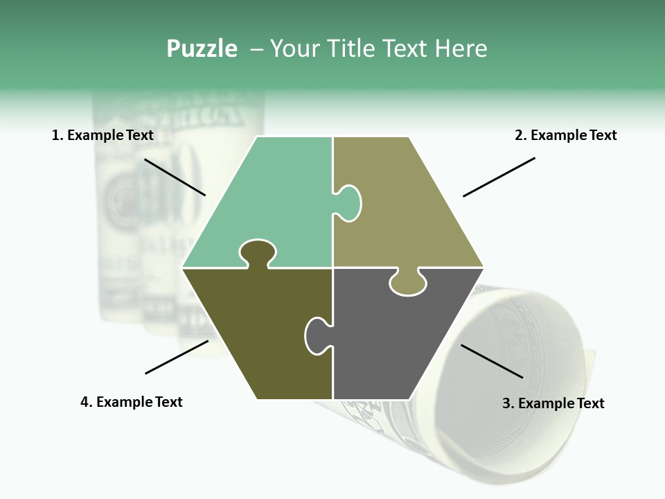 Currency Price Pen PowerPoint Template