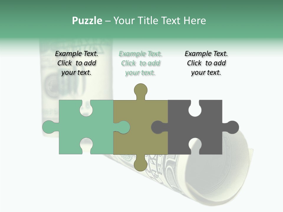 Currency Price Pen PowerPoint Template