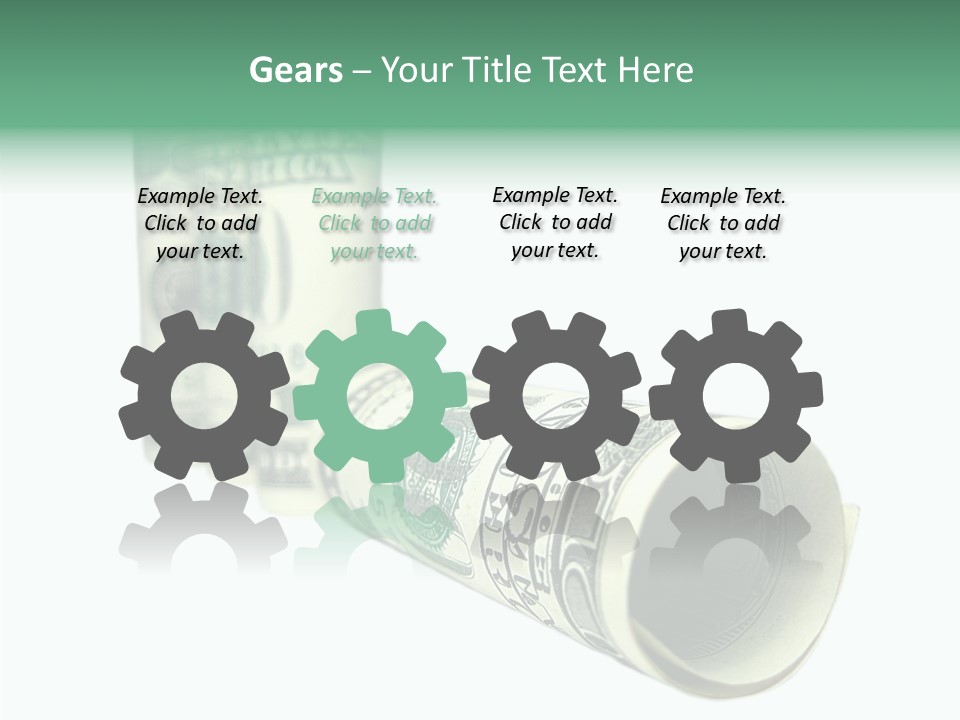 Currency Price Pen PowerPoint Template