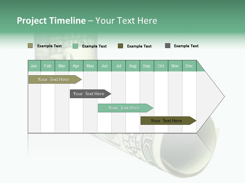 Currency Price Pen PowerPoint Template
