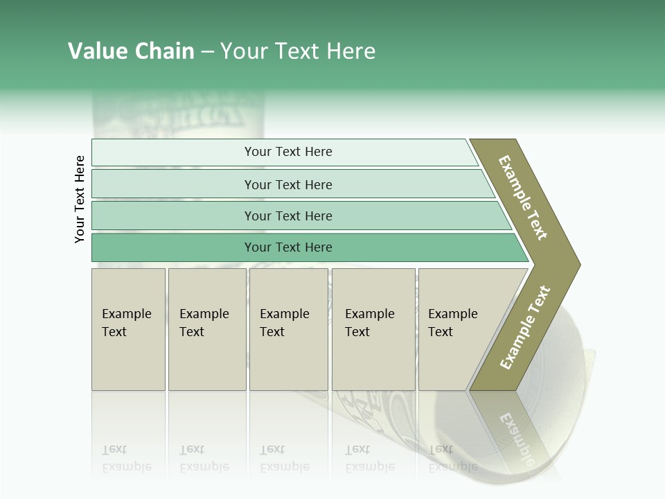Currency Price Pen PowerPoint Template