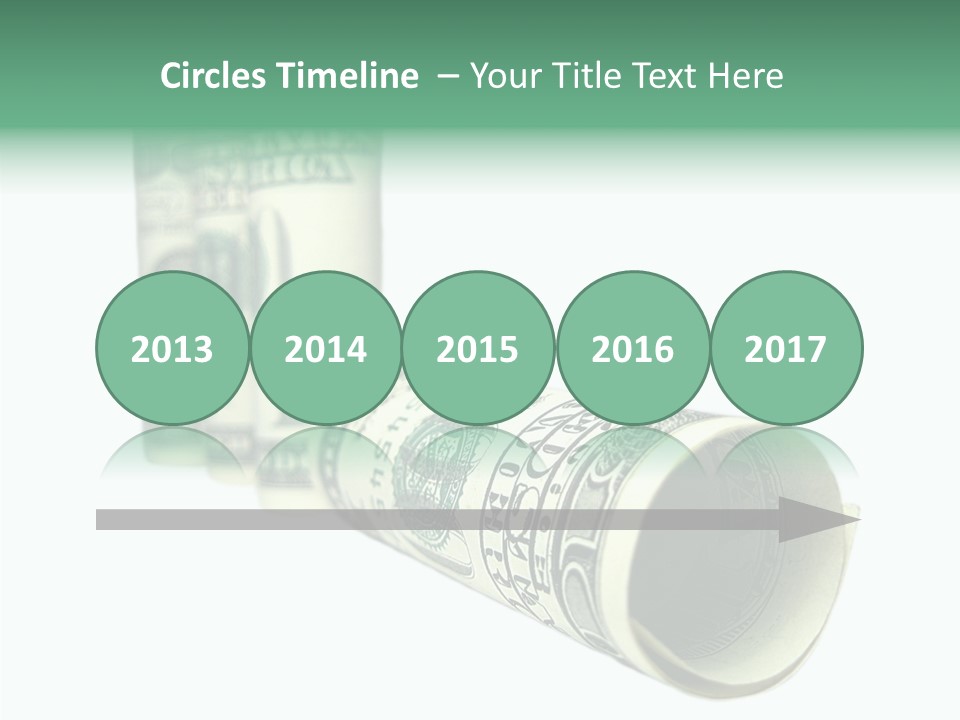 Currency Price Pen PowerPoint Template