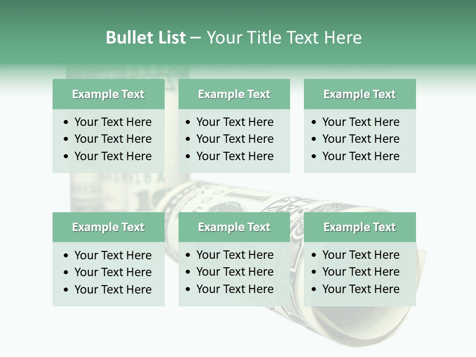 Currency Price Pen PowerPoint Template